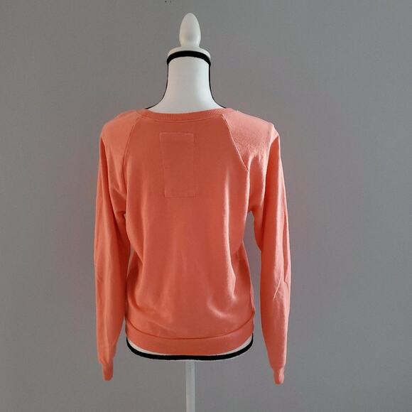 Mighty Fine Marvel Heroes Round Neck Orange Sweatshirt Size M - Picture 2 of 5